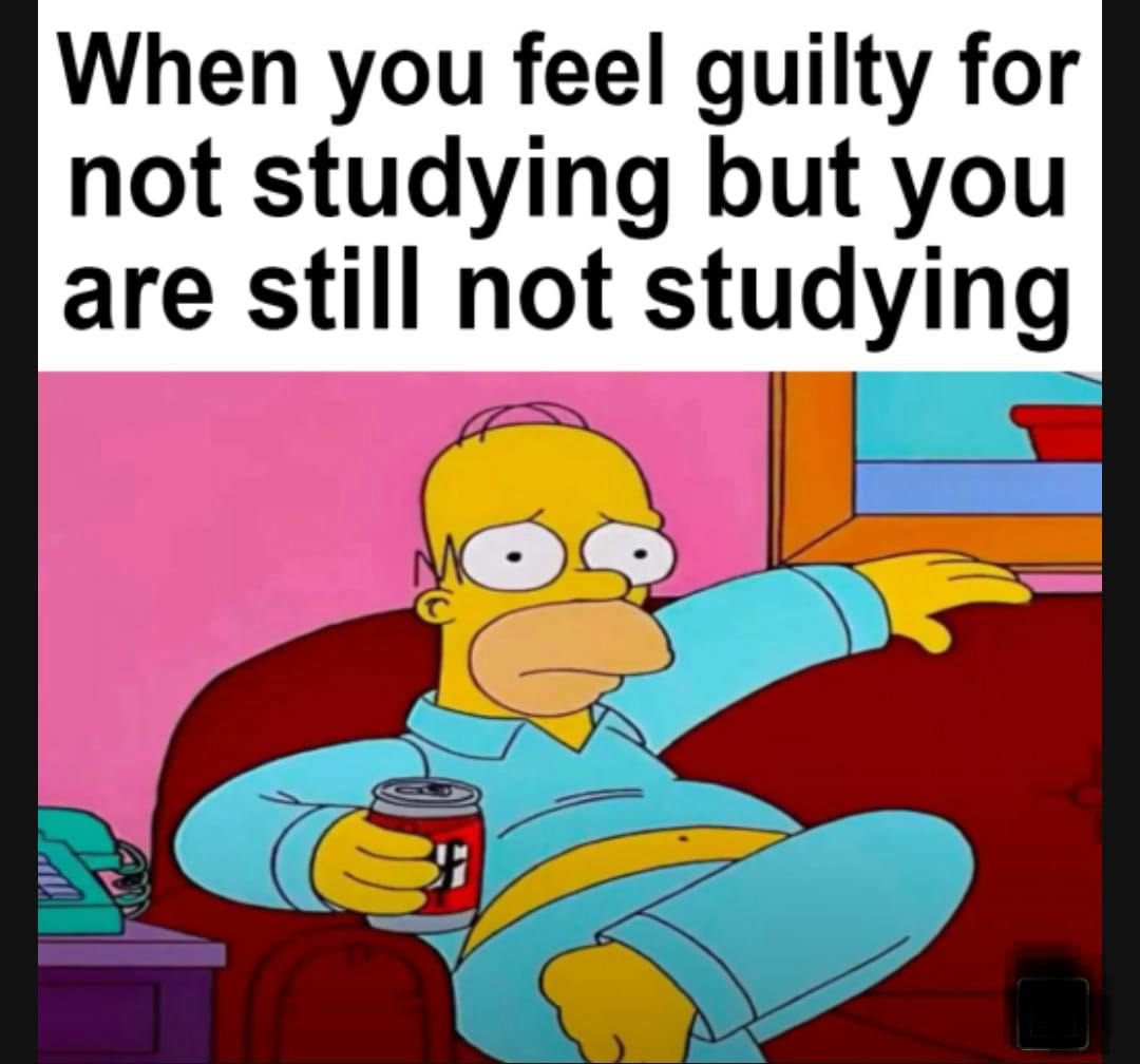 not-studying